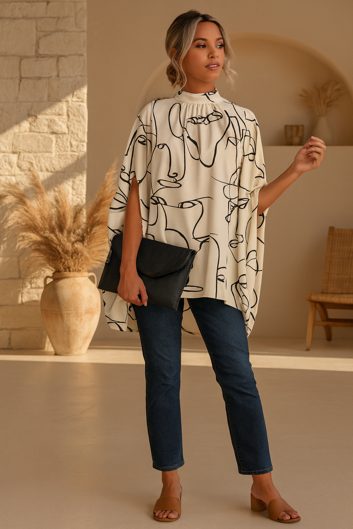 Emily - Alsidig Aftenbluse