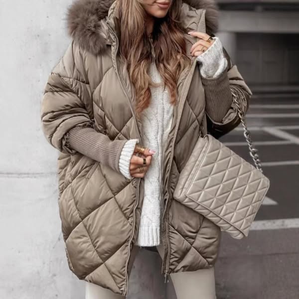 Vera – Elegant frakke med rudemønster