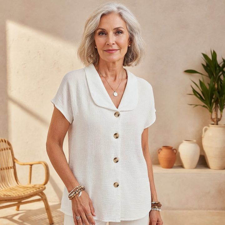 Nanna – Elegant sommerbluse