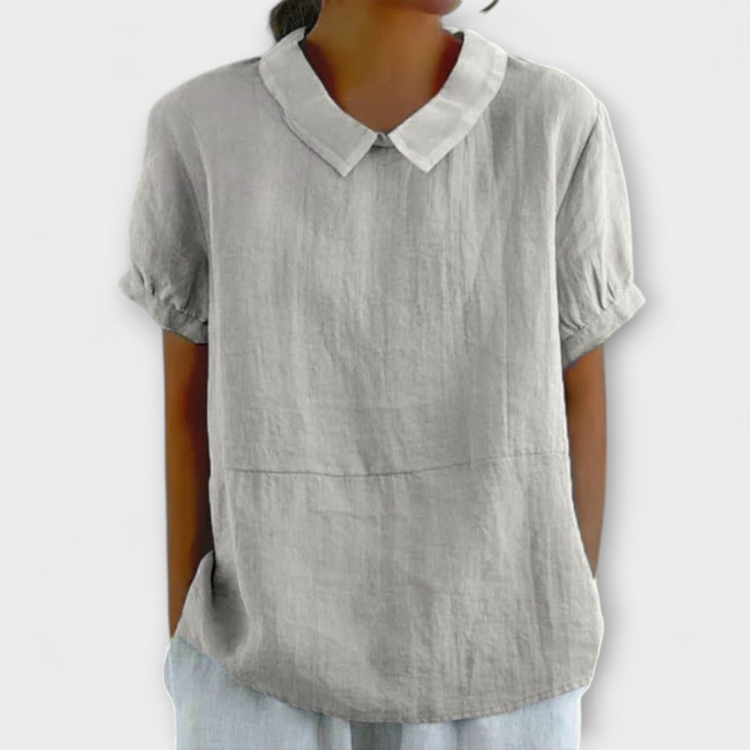 Luna  - Kortærmet Bluse